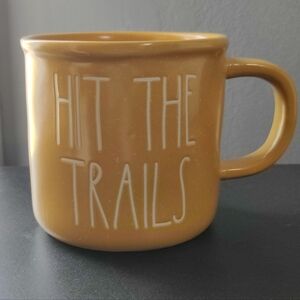 Rae Dunn mug - Hit the Trails